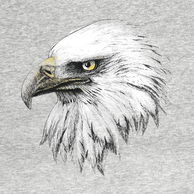 Eagle - Connection to spirit by AirDrawn